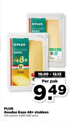 PLUS PLUS Goudse Kaas 48+ stukken aanbieding