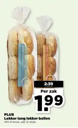 PLUS PLUS Lekker lang lekker bollen aanbieding