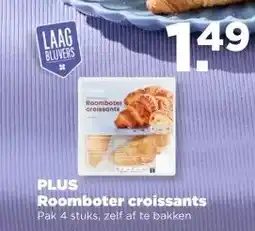 PLUS PLUS Roomboter croissants aanbieding