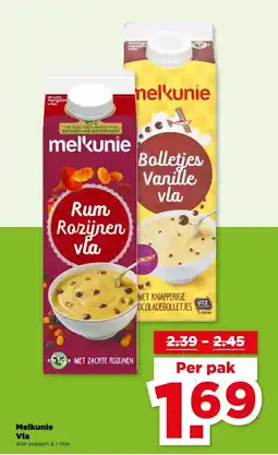 PLUS Melkunie Vla aanbieding