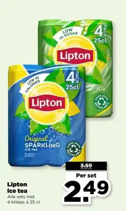 PLUS Lipton Ice tea aanbieding