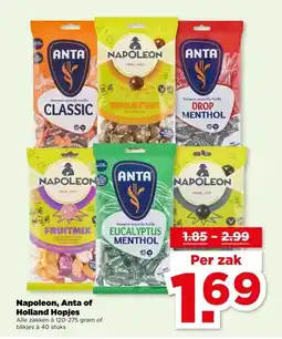 PLUS Napoleon, Anta of Holland Hopjes aanbieding