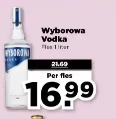 PLUS Wyborowa Vodka aanbieding