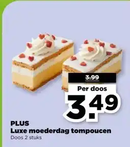 PLUS PLUS Luxe moederdag tompoucen aanbieding