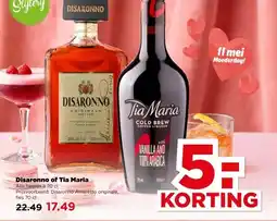 PLUS Disaronno of Tia Maria aanbieding