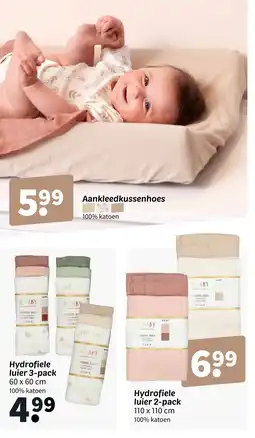 Wibra Hydrofiele luier 3 pack aanbieding