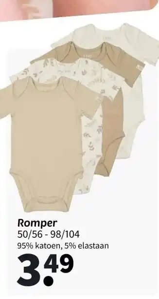 Wibra Romper aanbieding