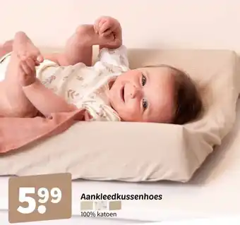 Wibra Aankleedkussenhoes aanbieding
