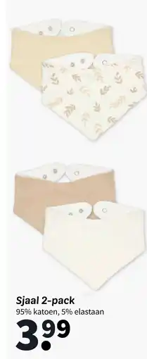 Wibra Sjaal 2-pack aanbieding
