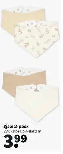 Wibra Sjaal 2-pack aanbieding