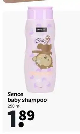 Wibra Sence baby shampoo aanbieding