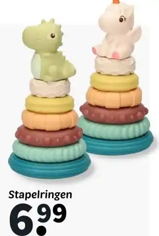Wibra Stapelringen aanbieding