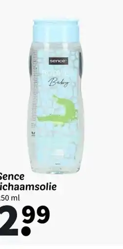 Wibra Sence lichaamsolie 250 ml aanbieding