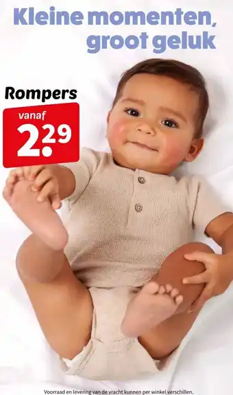 Wibra Rompers aanbieding