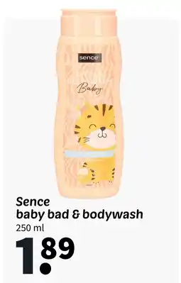 Wibra Sence baby bad & bodywash aanbieding