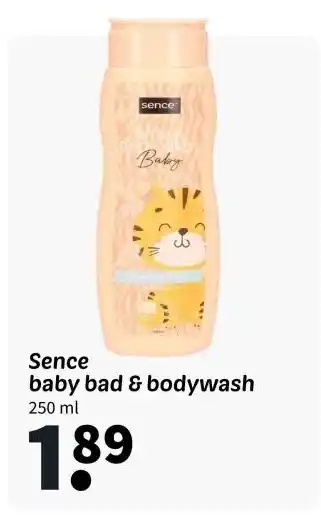 Wibra Sence baby bad & bodywash aanbieding