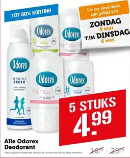 Coop Alle OdorexDeodorant aanbieding