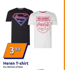 Action Heren T-shirt aanbieding