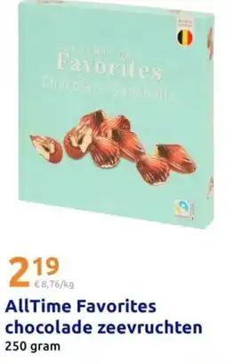 Action AllTime Favorites chocolade zeevruchten aanbieding