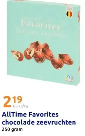 Action AllTime Favorites chocolade zeevruchten aanbieding