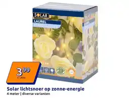 Action Solar lichtsnoer op zonne-energie aanbieding