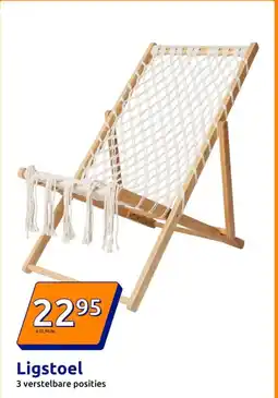 Action Ligstoel aanbieding