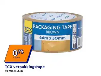 Action TCX verpakkingstape aanbieding