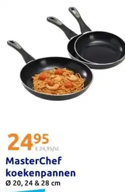 Action MasterChef koekenpannen aanbieding