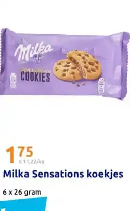 Action Milka Sensations koekjes aanbieding
