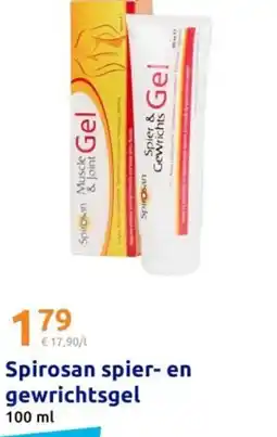 Action Sport Support kinesiology Spirosan spier en gewrichtsgel aanbieding