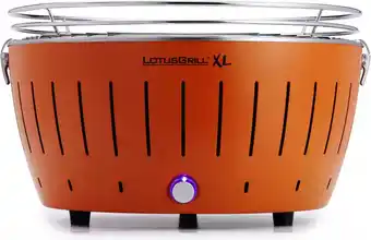 Bol.com LotusGrill XL Hybrid Tafelbarbecue - �5mm - Oranje aanbieding