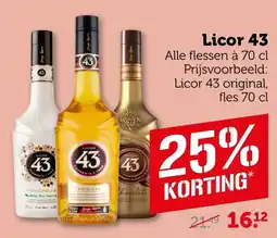 Coop Licor 43 aanbieding