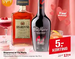 Coop Disaronno of Tia Maria aanbieding