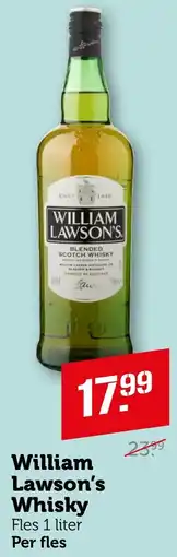 Coop William Lawson's Whisky aanbieding