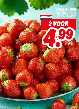 Dekamarkt HOLLANDSE AARDBEIEN aanbieding