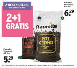 GAMMA Fleurella Tuinaarde 40 liter aanbieding