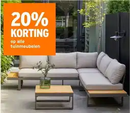 GAMMA 20% KORTING op alle tuinmeubelen aanbieding