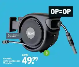 GAMMA GAMMA wandslangenbox 15 meter aanbieding