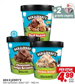 Dekamarkt Ben & jerry's aanbieding