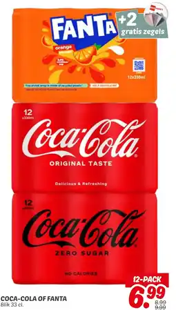 Dekamarkt Coca-cola of fanta aanbieding