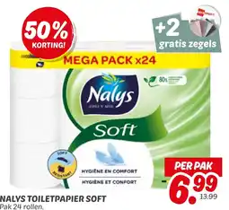 Dekamarkt Nalys toiletpapier soft aanbieding