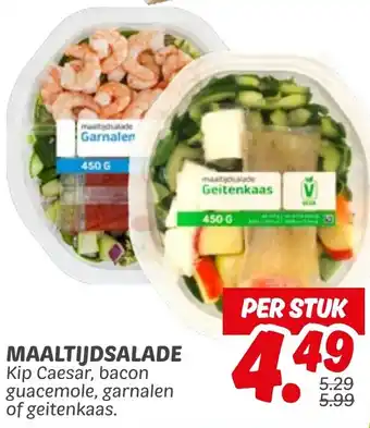 Dekamarkt Maaltijdsalade aanbieding
