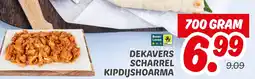 Dekamarkt Dekavers scharrel kipdijshoarma aanbieding