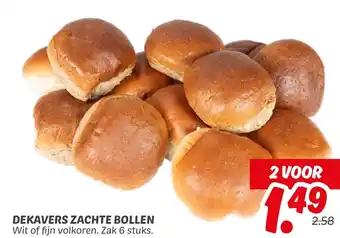 Dekamarkt Dekavers zachte bollen aanbieding