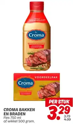 Dekamarkt Croma bakken en braden aanbieding