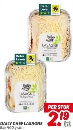 Dekamarkt Daily chef lasagne aanbieding