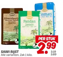 Dekamarkt Sawi rijst aanbieding