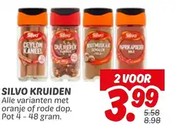 Dekamarkt Silvo kruiden aanbieding