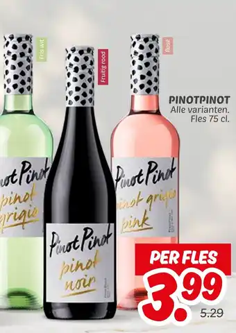 Dekamarkt PinotPinot aanbieding
