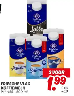 Dekamarkt Friesche vlag koffiemelk aanbieding